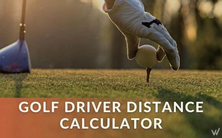 Golf Driver Distance Calculator